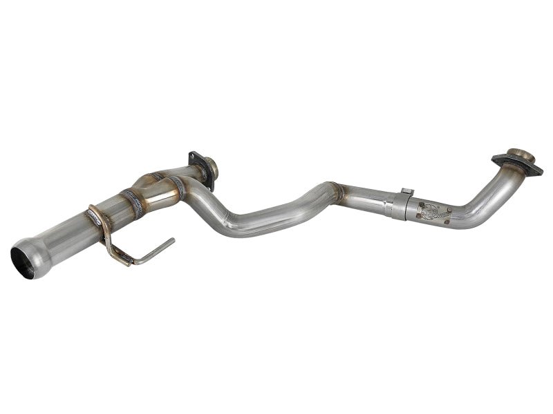 aFe POWER Twisted Steel Y - Pipe 2 - 1/4in 409 SS Exhaust System 2018 Jeep Wrangler (JL) V6 - 3.6L - My Store