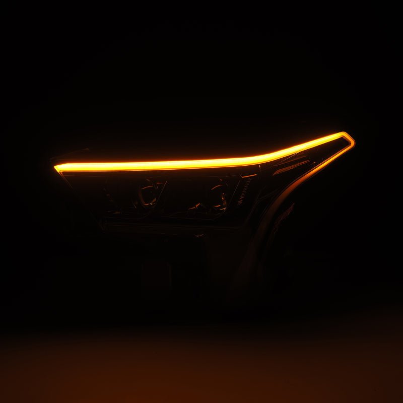 AlphaRex 22 - 23 Toyota Tundra LUXX - Series Headlights Alpha - Blk w/White DRL - Req 810029 OR 810030 - My Store
