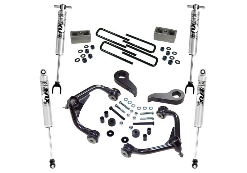 Superlift 11 - 19 Chevy Silverado 2500HD - 3in Lift Kit w/ Fox 2.0 Series Shocks - My Store