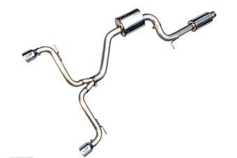 compare product AWE Tuning VW MK7 GTI Touring Edition Exhaust - Chrome Silver Tips