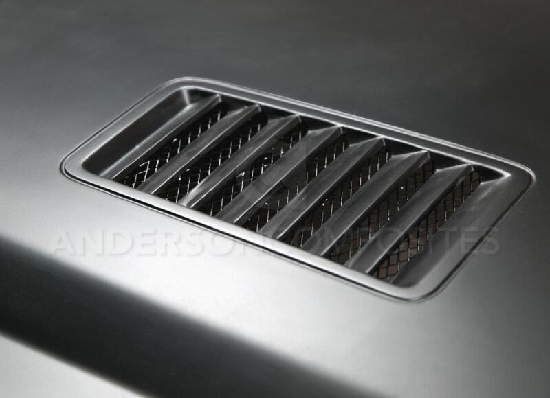 Anderson Composites 2015 - 2017 Ford Mustang (Excl. GT350/GT350R) Super Snake Style Hood Fiberglass - My Store
