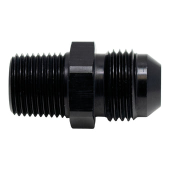 compare product DeatschWerks 8AN Male Flare to 3/8in Male NPT Adapter - Anodized Matte Black