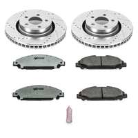 Power Stop 15 - 19 Ford Mustang Front Z26 Street Warrior Brake Kit - My Store