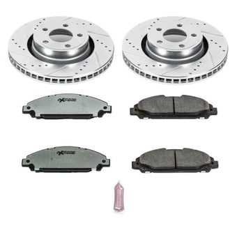 compare product Power Stop 15-19 Ford Mustang Front Z26 Street Warrior Brake Kit