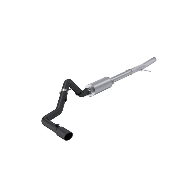 MBRP 2024 Ford Ranger Black - Coated Alum. Steel Single Side Outlet 3in Cat Back Exhaust - My Store