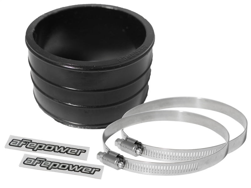 aFe Magnum FORCE Cold Air Intake System Spare Parts Kit (3in ID x 2in L) Straight Coupler - Black - My Store