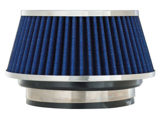compare product Spectre Adjustable Conical Air Filter 2-1/2in. Tall (Fits 3in. / 3-1/2in. / 4in. Tubes) - Blue