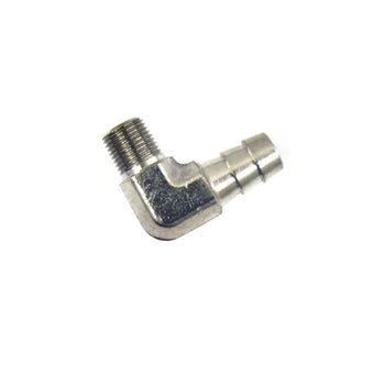 compare product Nitrous Express 1/4 NPT x 3/8 90 Hose Barb