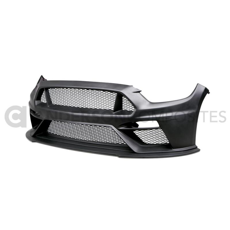 Anderson Composites 15 - 17 Ford Mustang Type - TT Front Bumper Fiberglass - My Store