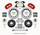Wilwood Narrow Superlite 6R Front Hub Kit 14.00in Drill Red 82 - 92 Camaro//Firebird - My Store
