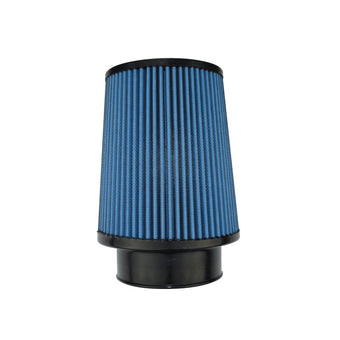 compare product Injen NanoWeb Dry Air Filter 8.5x5.63in Oval ID / 9.92x7.17in OD / 5.7in Height / 6.865x 4.115in Top