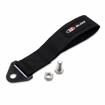 compare product BLOX Racing Universal Tow Strap With BLOX Logo - Black