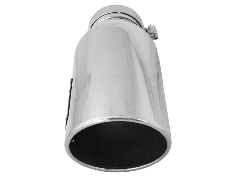 aFe Diesel Exhaust Tip Bolt On Polished 4in Inlet x 6in Outlet x 15in Long - My Store