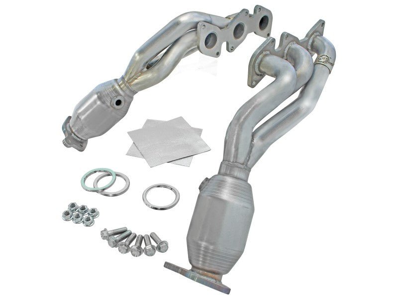 aFe 05 - 11 Toyota Tacoma V6 - 4.0L Twisted Steel 409 Stainless Steel Long Tube Header w/ Cat - My Store