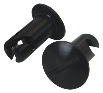 compare product Moroso Quick Fastener - Oval Head - 5/16in x .500in - Aluminum - Black - 10 Pack