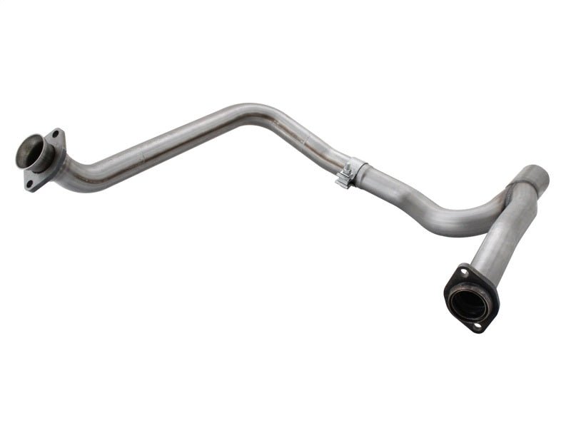 aFe Power Twisted Steel Y - Pipe Stainless Steel 2.5in 12 - 14 Jeep Wrangler V6 3.6L - My Store