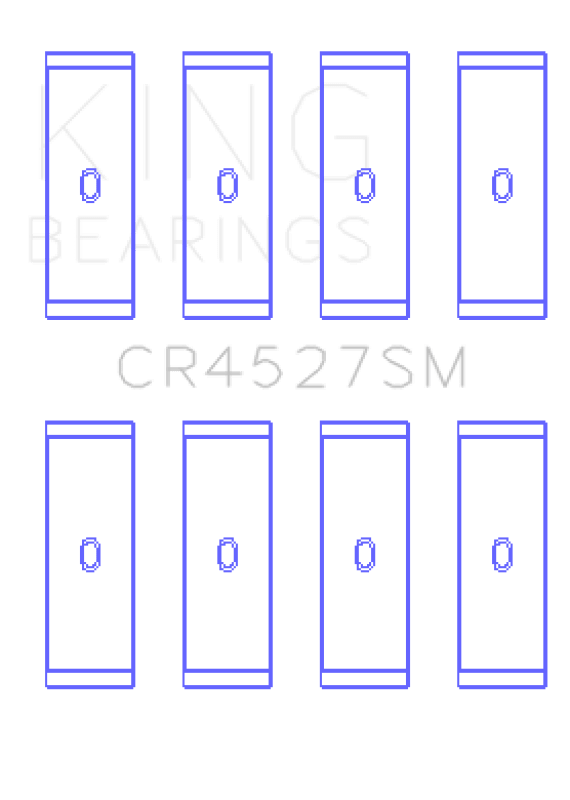 King Engine Bearings VW/Audi CAva/CAxa/Blf/Blg/Bts (Size +0.25mm) Connecting Rod Bearing Set - My Store