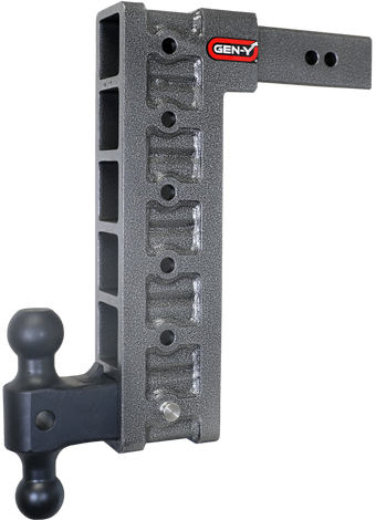 compare product Gen-Y Mega Duty 2.5in Shank 15in Drop 3K TW 21K Hitch w/GH-061 Dual-Ball/GH-0101 Stabilizer Kit