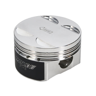 compare product Manley Nissan GTR VR38DETT 98mm Bore 88.4mm Stroke -2cc Dish Turbo Tuff Piston Set w/ Rings