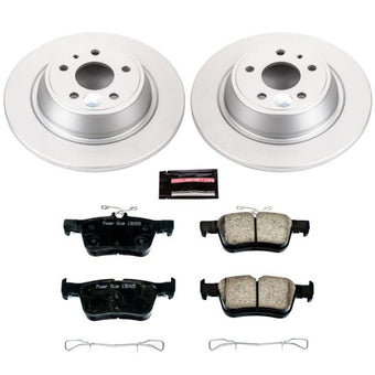 compare product Power Stop 13-19 Ford Fusion Rear Z17 Evolution Geomet Coated Brake Kit