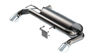 compare product Borla 21-22 Ford Bronco 2.7L V6 4WD Touring Axle Back Exhaust w/ Bright Chrome Tips