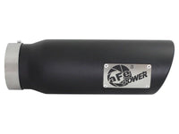 aFe Diesel Exhaust Tip Bolt On Black 4in Inlet x 5in Outlet x 15in - My Store
