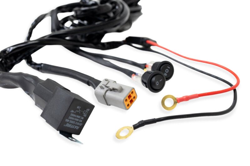DV8 Offroad 40 AMP DTP 4 - Pin Halo Light Harness - My Store