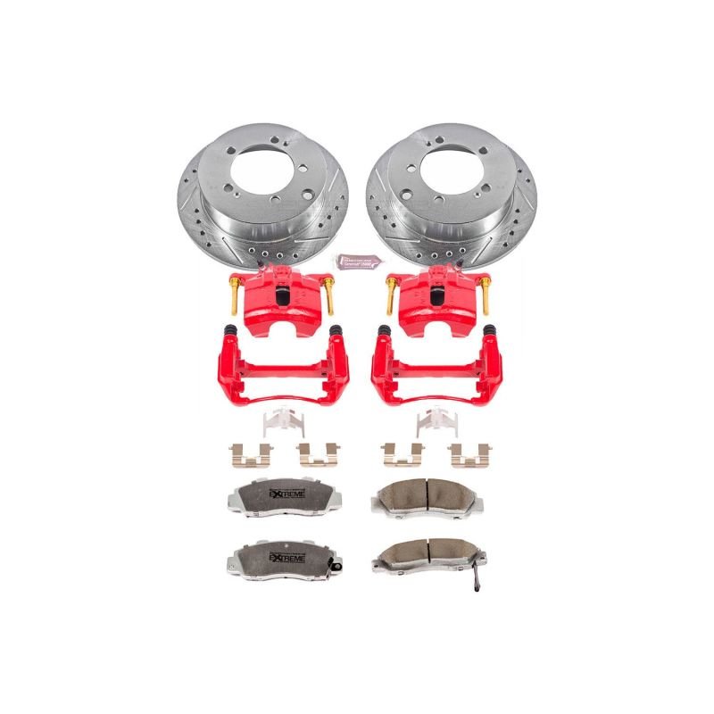 Power Stop 98 - 99 Acura CL Front Z26 Street Warrior Brake Kit w/Calipers - My Store