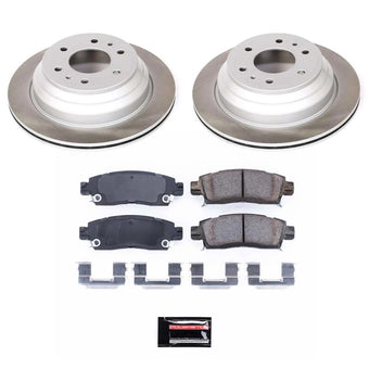 compare product Power Stop 05-09 Saab 9-7x Rear Semi-Coated Rotor Kit