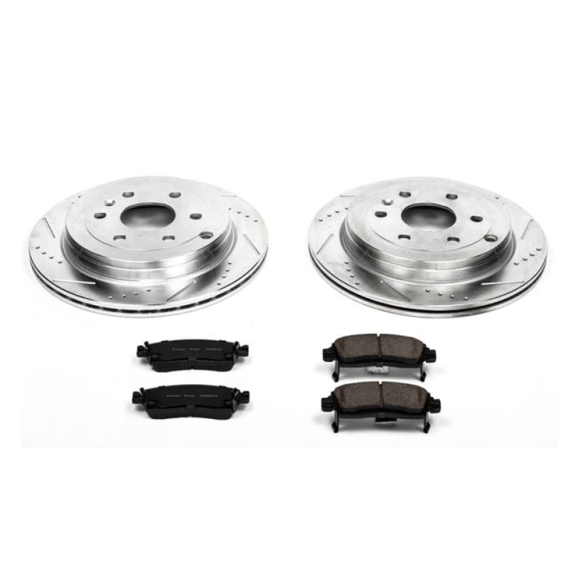 Power Stop 08 - 17 Buick Enclave Rear Z23 Evolution Sport Brake Kit - My Store