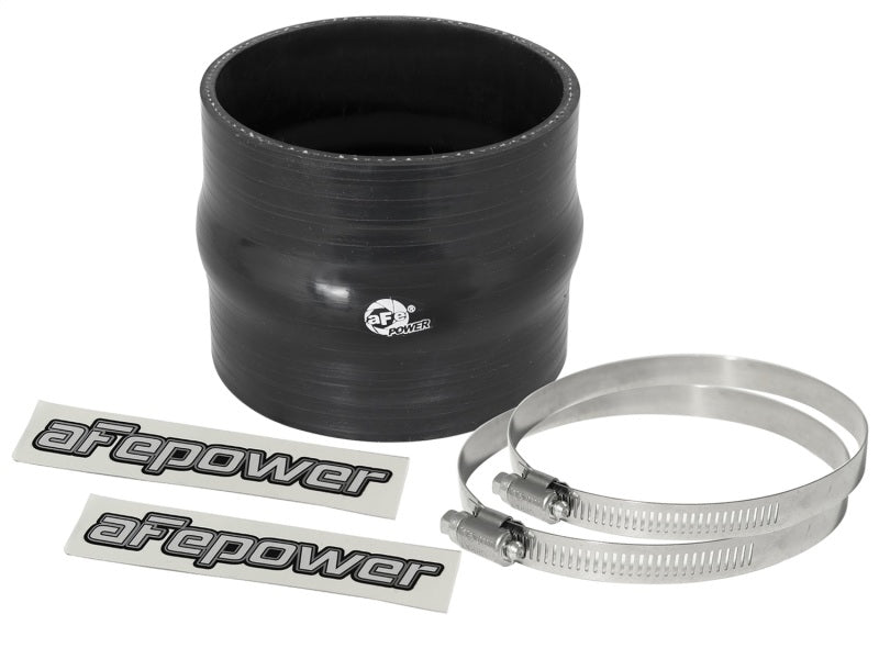 aFe Magnum FORCE Silicone Replacement Coupling Kit 3.5in ID x 3in Length Straight Coupler w/ Hump - My Store