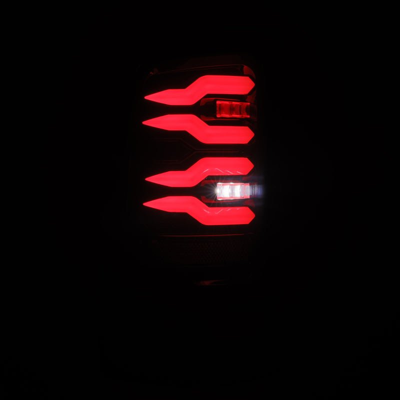 AlphaRex 94 - 01 Dodge Ram 1500/2500/3500 LUXX - Series LED Tail Lights - Black/Red - My Store