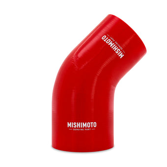 compare product Mishimoto Silicone Reducer Coupler 45 Degree 3.5in to 4in - Red