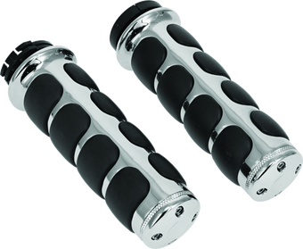 compare product Kuryakyn ISO Grips Without Throttle Boss Dual Cable Chrome