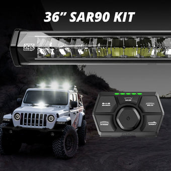 compare product XK Glow SAR90 Light Bar Kit Emergency Search and Rescue Light System 36In