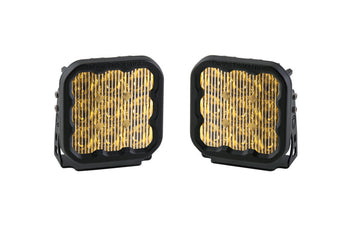 compare product Diode Dynamics SS5 LED Pod Pro - Yellow Driving (Pair)