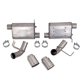 compare product BBK 11-14 Mustang GT VariTune Axle Back Exhaust Kit (Stainless Steel)