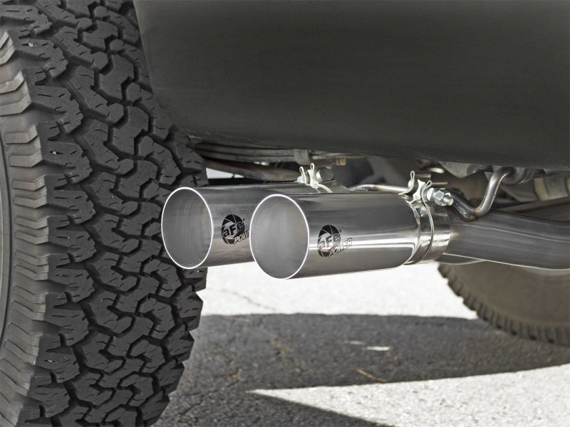 aFe Rebel Exhausts Cat - Back SS Ford F - 150 04 - 08 V8 4.6/5.4L w/ Polished Tips - My Store