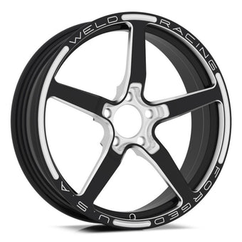 compare product Weld Alumastar 1-Piece 18x6 / 5x4.75 BP / 2.7in. BS Black Wheel