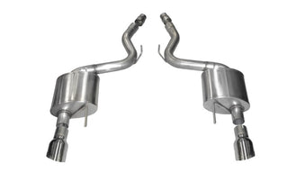 compare product Corsa 2015-2017 Ford Mustang GT 5.0 3in Axle Back Exhaust Polish Dual 4.5in Tip Sport