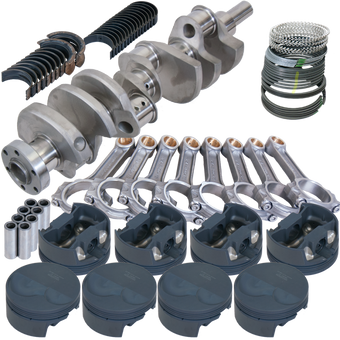 compare product Eagle Ford 302 TW Heads 3.400in Crank 5.400in I-Beam Rods -6cc 4.030in Pistons Rotating Assembly
