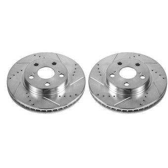 compare product Power Stop 11-17 Lexus CT200h Front Evolution Drilled & Slotted Rotors - Pair