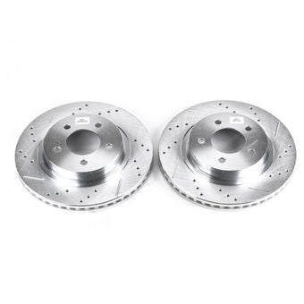 compare product Power Stop 99-04 Chrysler 300M Front Evolution Drilled & Slotted Rotors - Pair
