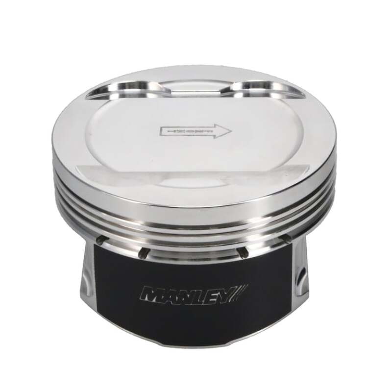 Manley Ford 3.7L Cyclone 3.760in Bore 1.239in Comp Height +2.0cc Dish Piston Set - Extreme Duty - My Store