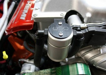 compare product J&L 15-25 Dodge Hellcat/Demon 6.2L Hemi Passenger Side Oil Separator 3.0 - Clear Anodized
