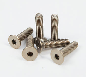 compare product NRG Titanium Silver Steering Wheel Screw Kit Upgrade- Conical