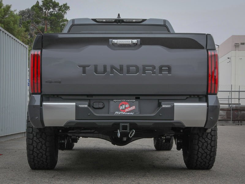 aFe 2022 Toyota Tundra V6 - 3.5L (tt) Apollo GT Series Hi - Tuck 2.5in to 3in 409 SS Cat - Back Exhaust - My Store