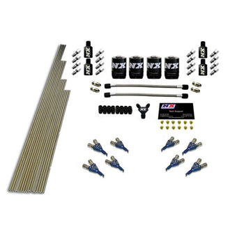 compare product Nitrous Express 8 Cyl Piranha Nozzle Intake Plumbing Kit (Incl Hardware)