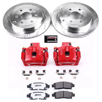 compare product Power Stop 08-17 Buick Enclave Rear Z26 Street Warrior Brake Kit w/Calipers
