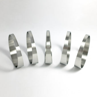 compare product Stainless Bros 2.75.0in x 1D/2.75in CLR Tight Radius 16 Gauge Pie Cut - 5pk